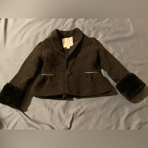 JANIE AND JACK DOT JACQUARD BLAZER SIZE 3T